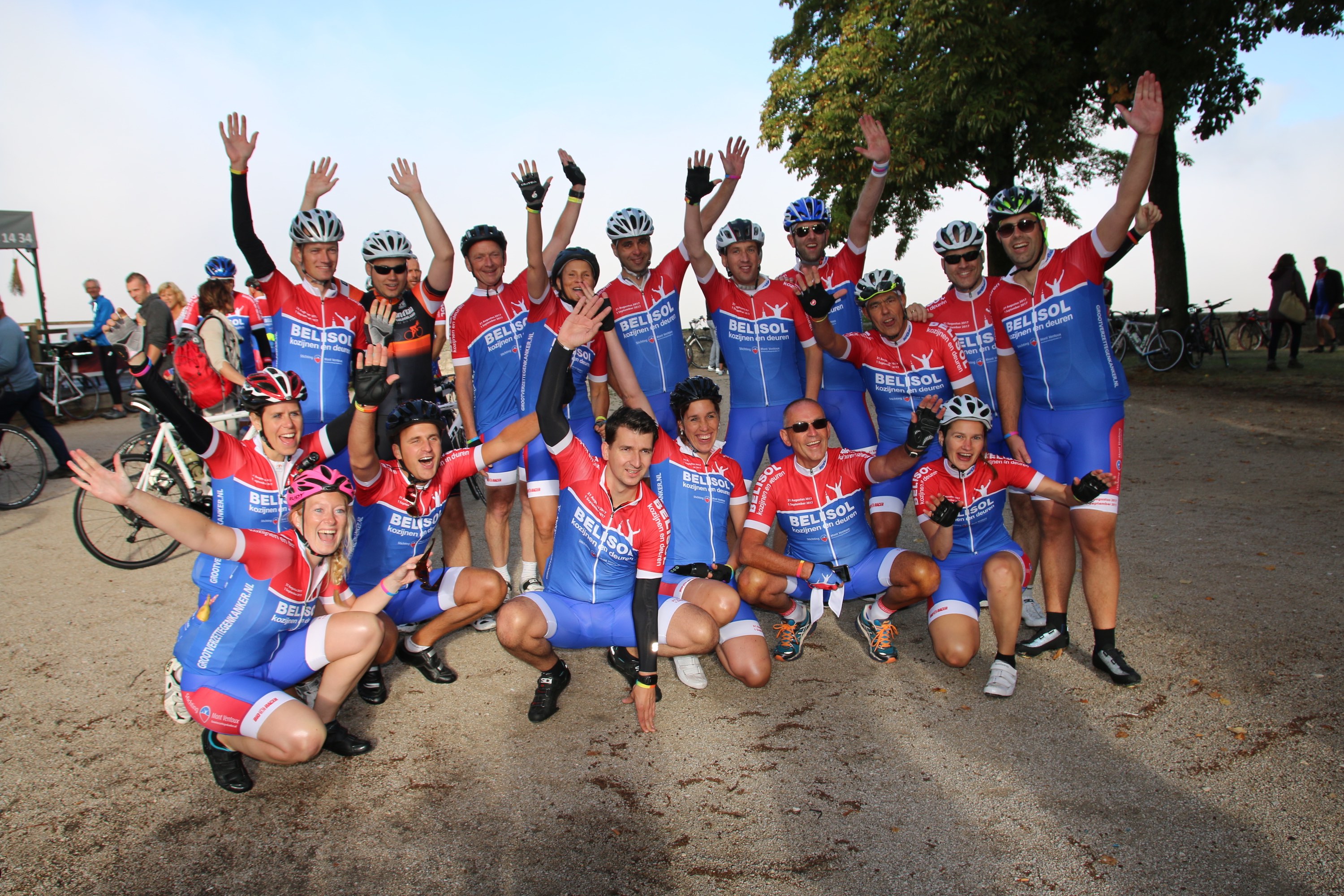 Team Wessel aan de start